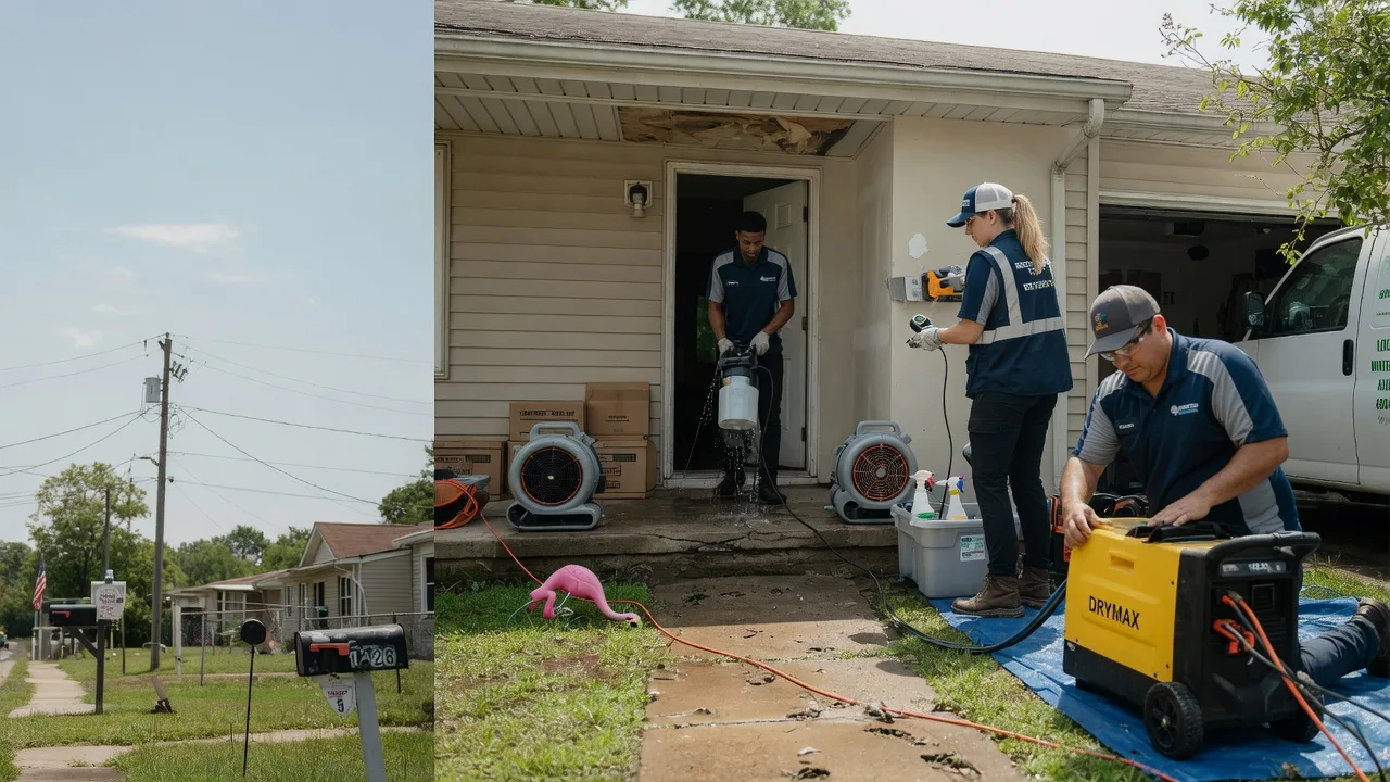 Storm Damage Water Removal in Whitewright, TX near me